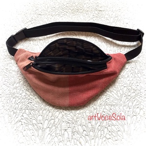 Kemping- vászon  Övtáska - táska & tok - övtáska - Meska.hu