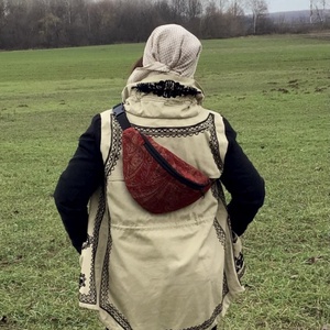 Szerelemvirágzás XL nagy Övtáska - Meska.hu