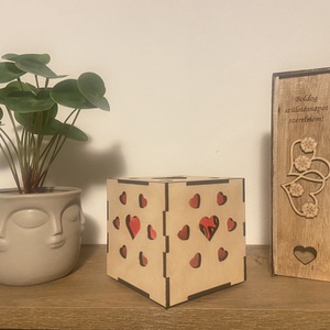 Art Woody Magic Love Box - otthon & életmód - lámpa - hangulatlámpa - Meska.hu
