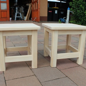 Hokedli szék gyerek szék sámli pad lóca fa bútor asztal borovi fenyő  - otthon & életmód - bútor - szék & fotel - Meska.hu