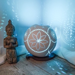 Mandala lámpa, Otthon & Életmód, Lámpa, Hangulatlámpa, Famegmunkálás, Festett tárgyak, MESKA