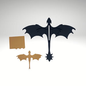 Fourth Wing Book Insert - otthon & életmód - dekoráció - dísztárgy - Meska.hu