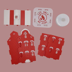 Mécsestartó házikó - otthon & életmód - dekoráció - dísztárgy - Meska.hu