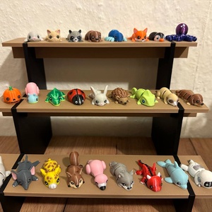 Mini flexibilis állatkák, figurák, Játék & Sport, Plüssállat & Játékfigura, Más figura, Mindenmás, MESKA