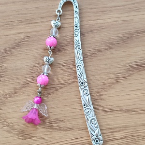 Angyalkás könyvjelző - könyv & zene - könyvjelző - Meska.hu