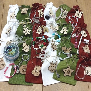 Adventi kalendárium adventi naptár ásványékszerekkel - Meska.hu