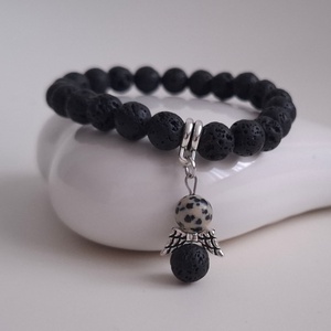 Angyali oltalom karkötő, Ékszer, Karkötő, Karkötő medállal, , MESKA