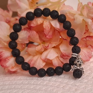 Angyali oltalom karkötő - ékszer - karkötő - karkötő medállal - Meska.hu