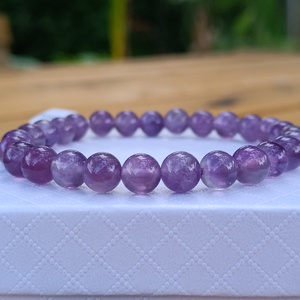 Ametiszt Ásvány Karkötő - ékszer - karkötő - ásványkarkötő - Meska.hu