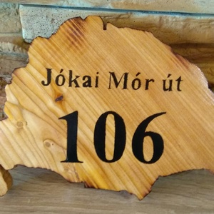 Régi Magyarország házszám  - otthon & életmód - ház & kert - házszám - Meska.hu