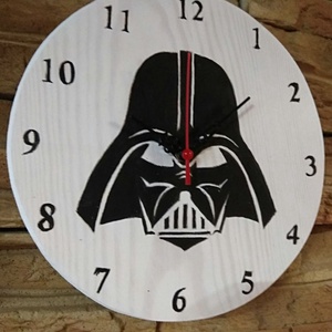 Darth Vader falióra  - otthon & életmód - dekoráció - fali és függő dekoráció - falióra & óra - Meska.hu