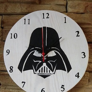 Darth Vader falióra  - otthon & életmód - dekoráció - fali és függő dekoráció - falióra & óra - Meska.hu