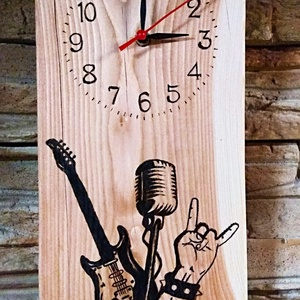 Rock N Roll falióra  - otthon & életmód - dekoráció - fali és függő dekoráció - falióra & óra - Meska.hu
