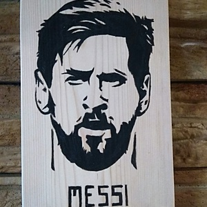 Fali kulcstartó Messi  - otthon & életmód - dekoráció - fali és függő dekoráció - fali kulcstartó - Meska.hu