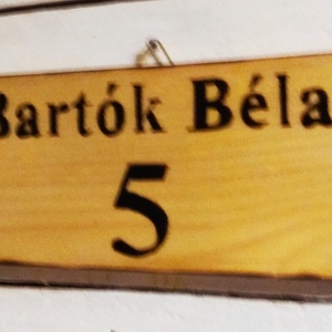 Fa házszám tábla  - otthon & életmód - ház & kert - házszám - Meska.hu