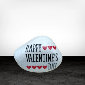 Egyedi díszkő Valentin napra , Otthon & Életmód, Dekoráció, Asztal és polc dekoráció, Kavics & Kő, Decoupage, transzfer és szalvétatechnika, MESKA