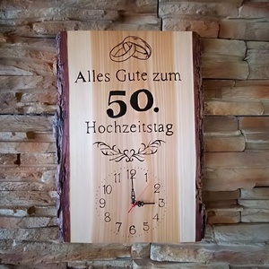 Alles Gute zum 50 Hochzeitstag , Falióra 50 házassági évfordulóra német  - Meska.hu