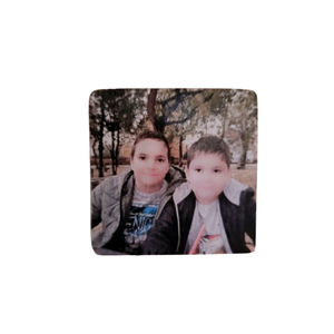 Egyedi,fa hűtőmágnes fotó alapján , Otthon & Életmód, Konyhafelszerelés, tálalás, Konyhai dekoráció, Hűtőmágnes, Decoupage, transzfer és szalvétatechnika, Famegmunkálás, MESKA