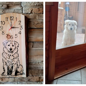 Egyedi saját fotó alapján készült fa falióra , Otthon & Életmód, Dekoráció, Fali és függő dekoráció, Falióra & óra, Famegmunkálás, MESKA