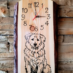 Egyedi saját fotó alapján készült fa falióra  - otthon & életmód - dekoráció - fali és függő dekoráció - falióra & óra - Meska.hu