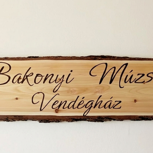 Egyedi cégtábla,vendégház tábla készítését vállalom  - otthon & életmód - ház & kert - névtábla - Meska.hu