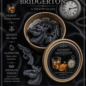 Anthony Bridgerton - Méz és Bourbon illatviasz 50g - otthon & életmód - gyertya, illat, aroma - illatviasz - Meska.hu