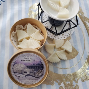 Sophie Bridgerton - Krémes Kasmír illatviasz 50g, Otthon & Életmód, Gyertya, illat, aroma, Illatviasz, Gyertya-, mécseskészítés, MESKA