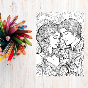A Valentin-napi színeződ 1. - 30 oldal - művészet - grafika & illusztráció - digitális - Meska.hu