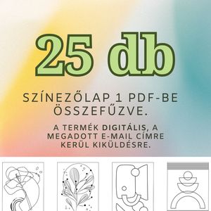25 oldal - A bohó design színeződ - otthon & életmód - papír, írószer - színező - Meska.hu
