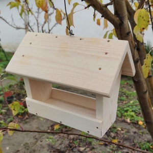 Madáretető fenyőből - kicsi - otthon & életmód - ház & kert - madáretető & itató - Meska.hu