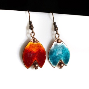 Tulipános fülbevaló vendeg184019 részére -  - Meska.hu