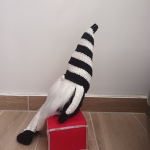 Karácsonyi manó - karácsony - karácsonyi lakásdekoráció - karácsonyi manók, figurák - Meska.hu