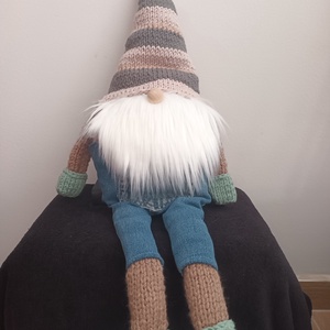 Karácsonyi manó, Karácsony, Karácsonyi lakásdekoráció, Karácsonyi manók, figurák, Kötés, MESKA