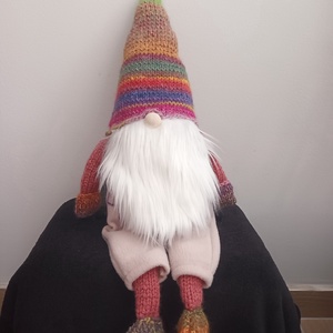 Karácsonyi manó, Karácsony, Karácsonyi lakásdekoráció, Karácsonyi manók, figurák, Kötés, MESKA