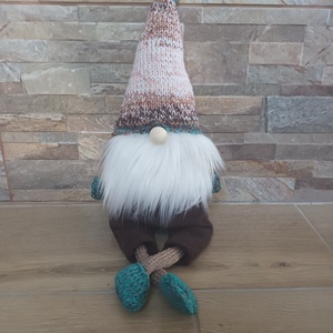 Manó, Karácsony, Karácsonyi lakásdekoráció, Karácsonyi manók, figurák, Kötés, MESKA