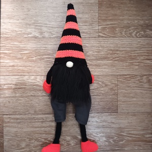Halloweni manó - karácsony - karácsonyi lakásdekoráció - karácsonyi manók, figurák - Meska.hu