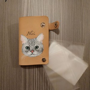 Cicás igazolványtartó - táska & tok - pénztárca & más tok - kártyatartó & irattartó - Meska.hu