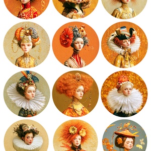 The Sovereigns of Imagination  � Rice paper decoupage, Dekupázs rizspapír (A4) - kellékek & szerszámok - papír - decoupage papír - Meska.hu
