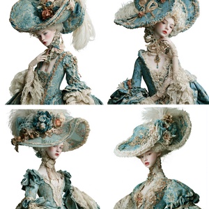 Porcelain Dream - Rice paper decoupage, Hartie de orez imprimata A4, Kellékek & szerszámok, Papír, Decoupage papír, Decoupage, transzfer és szalvétatechnika, MESKA