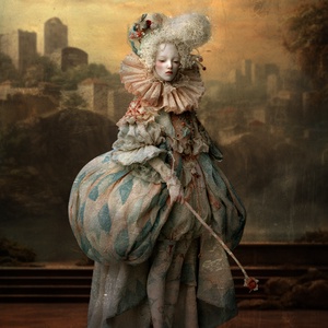 Salon d'Hiver (D) � Fantasy rizspapír, A4-es decoupage rizspapír - Meska.hu