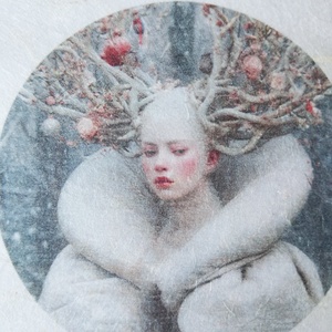 A4-es rizspapír  White Woods (C) � Fantasy-figurák rizspapíron, A4-es decoupage rizspapír - kellékek & szerszámok - papír - decoupage papír - Meska.hu
