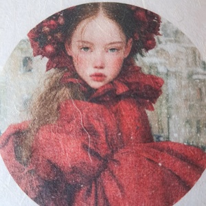 A4-es rizspapír  Hiver Elegant (B) � Fantasy-figurák rizspapíron, A4-es decoupage rizspapír, Kellékek & szerszámok, Papír, Decoupage papír, Decoupage, transzfer és szalvétatechnika, MESKA