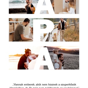 Fotókollázs köszöntő - szülőknek, nagyszülőknek, dédiknek - otthon & életmód - dekoráció - kép & falikép - mozaik kép - Meska.hu