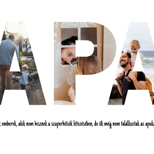 Fotókollázs köszöntő - szülőknek, nagyszülőknek - otthon & életmód - dekoráció - kép & falikép - mozaik kép - Meska.hu