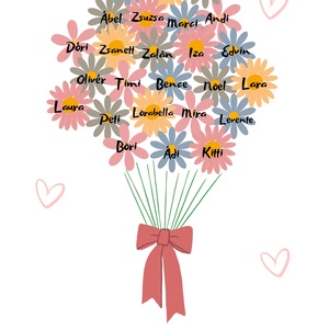 Köszönőposzter tanítónéniknek, óvónéniknek, bölcsis nevelőknek  - esküvő - emlék & ajándék - köszönőajándék - Meska.hu