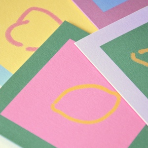 Üdvözlőkártya csomag (4) � 'Love Cards' � Egyedi illusztrációk és idézetek - otthon & életmód - papír, írószer - ajándékozás kellékei - képeslap, üdvözlőlap - Meska.hu