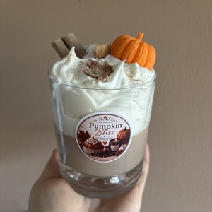 Pumpkin spice illat gyertya  - otthon & életmód - gyertya, illat, aroma - gyertya - Meska.hu