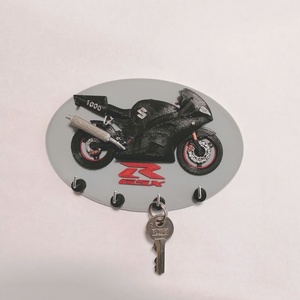 Suzuki GSX-R 1000 Fali kulcstartó, Otthon & Életmód, Dekoráció, Fali és függő dekoráció, Fali kulcstartó, Mindenmás, MESKA