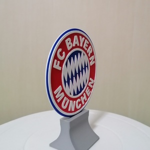 Bayern München dísz - otthon & életmód - dekoráció - asztal és polc dekoráció - asztaldísz - Meska.hu
