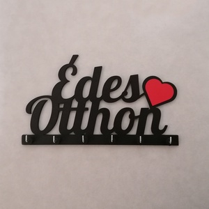 Édes otthon fali kulcstartó - otthon & életmód - dekoráció - fali és függő dekoráció - fali kulcstartó - Meska.hu